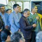 حضور غلامرضا تاجگردون در جمع صمیمی کارمندان ادارات و بانکهای گچساران