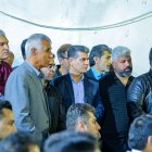 حضور غلامرضا تاجگردون در جمع صمیمی کارمندان ادارات و بانکهای گچساران