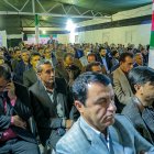 حضور غلامرضا تاجگردون در جمع صمیمی کارمندان ادارات و بانکهای گچساران