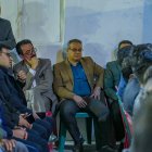 حضور غلامرضا تاجگردون در جمع صمیمی کارمندان ادارات و بانکهای گچساران