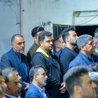 حضور غلامرضا تاجگردون در جمع صمیمی کارمندان ادارات و بانکهای گچساران