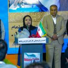 حضور غلامرضا تاجگردون در جمع صمیمی کارمندان ادارات و بانکهای گچساران