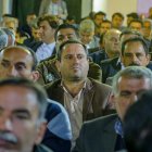 حضور غلامرضا تاجگردون در جمع صمیمی کارمندان ادارات و بانکهای گچساران