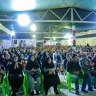 حضور غلامرضا تاجگردون در جمع صمیمی کارمندان ادارات و بانکهای گچساران