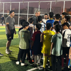 تصاویر: حضور غلام‌رضا تاجگردون در فرهنگسرای محله سادات / از بررسی پروژه‌های توسعه‌ای تا همبازی شدن با کودکان