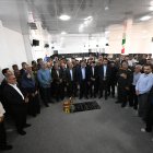 افتتاح پست برق ۱۳۲ کیلو ولت باشت با حضور معاون رئیس جمهور و غلام‌رضا تاجگردون