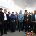 افتتاح پست برق ۱۳۲ کیلو ولت باشت با حضور معاون رئیس جمهور و غلام‌رضا تاجگردون