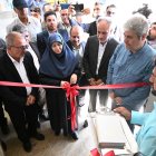 افتتاح پست برق ۱۳۲ کیلو ولت باشت با حضور معاون رئیس جمهور و غلام‌رضا تاجگردون