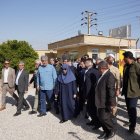 افتتاح پست برق ۱۳۲ کیلو ولت باشت با حضور معاون رئیس جمهور و غلام‌رضا تاجگردون