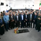 افتتاح پست برق ۱۳۲ کیلو ولت باشت با حضور معاون رئیس جمهور و غلام‌رضا تاجگردون