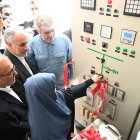 افتتاح پست برق ۱۳۲ کیلو ولت باشت با حضور معاون رئیس جمهور و غلام‌رضا تاجگردون