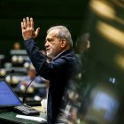 گزارش تصویری حضور رئیس‌جمهور و کابینه در جلسه غیرعلنی مجلس