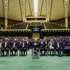 گزارش تصویری حضور رئیس‌جمهور و کابینه در جلسه غیرعلنی مجلس