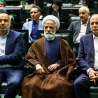 گزارش تصویری حضور رئیس‌جمهور و کابینه در جلسه غیرعلنی مجلس