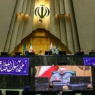 گزارش تصویری حضور رئیس‌جمهور و کابینه در جلسه غیرعلنی مجلس