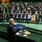 گزارش تصویری حضور رئیس‌جمهور و کابینه در جلسه غیرعلنی مجلس