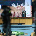 گزارش تصویری حضور علامرضا تاجگردون در آیین آغاز سال زراعی
