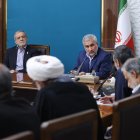 دیدار مجمع نمایندگان 4 استان با رئیس جمهور