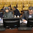 نشست کمیسیون برنامه و بودجه مجلس با حضور وزیر صمت