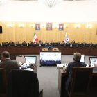 نشست اعضای کمیسیون برنامه و بودجه با حضور وزرای علوم و آموزش و پرورش