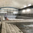 نظارت میدانی غلامرضا تاجگردون؛ پیشرفت پروژه استخر دانش‌آموزی «ضعیف» است