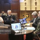 دیدار رییس و اعضای کمیسیون برنامه و بودجه با امیر سرلشکر «امیر حاتمی» فرمانده کل ارتش