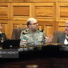 دیدار رییس و اعضای کمیسیون برنامه و بودجه با امیر سرلشکر «امیر حاتمی» فرمانده کل ارتش