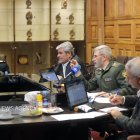 دیدار رییس و اعضای کمیسیون برنامه و بودجه با امیر سرلشکر «امیر حاتمی» فرمانده کل ارتش