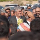 گزارش تصویری: کلنگ ساخت پالایشگاه ۱۱۰ هزار بشکه‌ای در گچساران به زمین زده شد