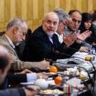 نشست جمعی از اعضای کمیسیون تلفیق لایحه بودجه سال ۱۴۰۵ با رئیس مجلس