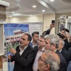 بیمارستان ۸۰ تختخوابی نفت گچساران با حضور غلام‌رضا تاج‌گردون و وزیر بهداشت افتتاح شد