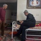 تاجگردون در عیادت از مادر شهید عیوضی: فراموش نکنیم با دعای چه کسانی زنده‌ایم