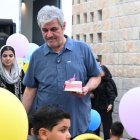 روز شاد تاجگردون در جشن تولد کودکان شهریوری فرهنگسرای محله لبنان