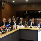 انتقاد تاجگردون از عملکرد ضعیف بانک‌ها در پرداخت خسارت‌های جنگ / نشست شورای گفتگو دولت وبخش خصوصی استان هرمزگان با حضور رئیس و اعضای کمیسیون برنامه و بودجه