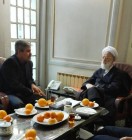 دیدار غلامرضا تاجگردون با آیتالله امامی کاشانی
