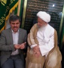 دیدار غلامرضا تاجگردون با حضرت آیت‌الله‌العظمی مکارم شیرازی