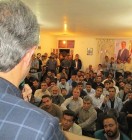 نشست صمیمی غلامرضا تاجگردون با جوانان و معتمدین سادات امامزاده علی در گچساران