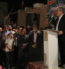 دیدار غلامرضا تاجگردون با طایفه گشین در باشت