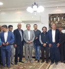 نشست غلامرضا تاجگردون با خانواده‌ها و معتمدین قشقایی در گچساران