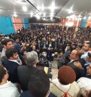 جلسه هم‌اندیشی و همنشینی غلامرضا تاجگردون با اهالی شریف قلعه باشت