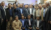 دیدار غلامرضا تاجگردون با معتمدین و جوانان طایفه شاه بهرام