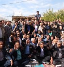 دیدار تاجگردون با جمعی از سادات محترم عنا در روستای بهره عنا