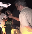 حضور میدانی و پیگیری شبانه غلام‌رضا تاجگردون برای حل مشکل خرابی پمپ ایستگاه پاکوه