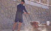 فیلم: آغاز عملیات اجرایی پروژه زمین تنیس در فرهنگسرای محله سادات گچساران