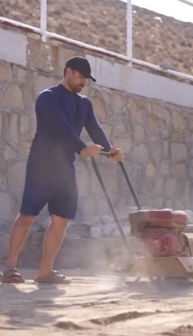 فیلم: آغاز عملیات اجرایی پروژه زمین تنیس در فرهنگسرای محله سادات گچساران