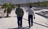 بازدید صبح جمعه غلام‌رضا تاجگردون از پروژه پارک دریاچه مصنوعی گچساران