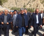 بازدید تاجگردون و معاون وزیر راه از تونل دیل؛ عملیات احداث از سر گرفته شد