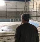 نظارت میدانی غلامرضا تاجگردون؛ پیشرفت پروژه استخر دانش‌آموزی «ضعیف» است