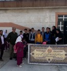 روزی متفاوت در مدرسه خیرآباد ده ناصر؛ حضور سرزده تاجگردون و تقدیر از کتابدار نمونه کشوری