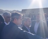 بازدید میدانی غلامرضا تاجگردون و مدیر شرکت زیرساخت از پروژه‌های راهسازی گچساران